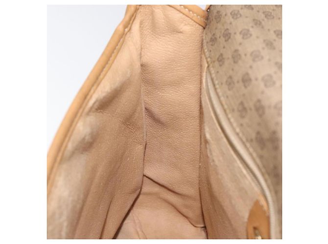 Borsa a Spalla GUCCI GG Supreme PVC Beige Oro 001 261 0688 Auth BA1027 D'oro - vista 21