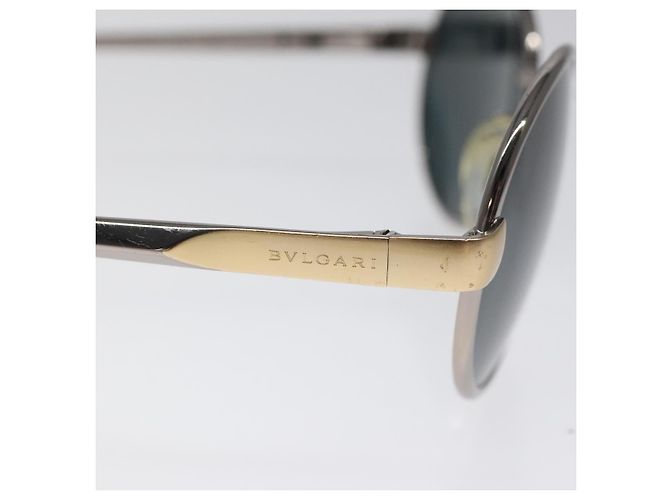 Bulgari Gafas de sol BVLGARI de plástico negras Auth bs24694 Negro - vista 8
