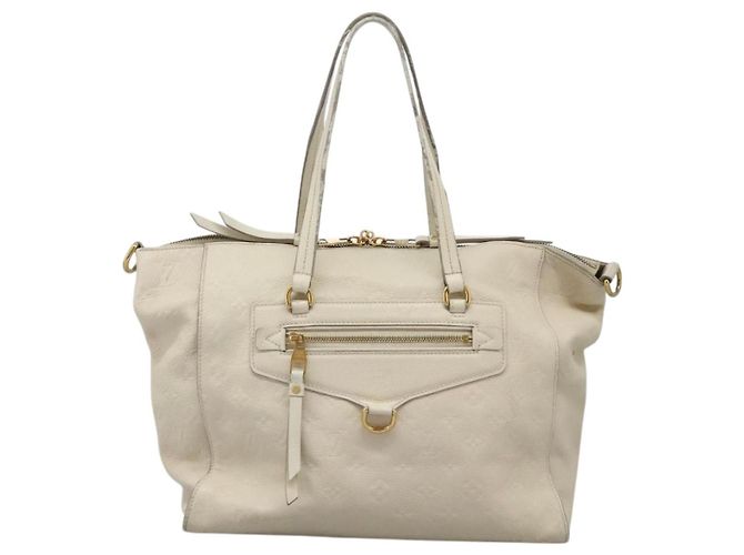 LOUIS VUITTON Borsa Monogram Empreinte Lumineuse PM 2way Bianca M93411 Auth yk17816 Bianco - vista 13