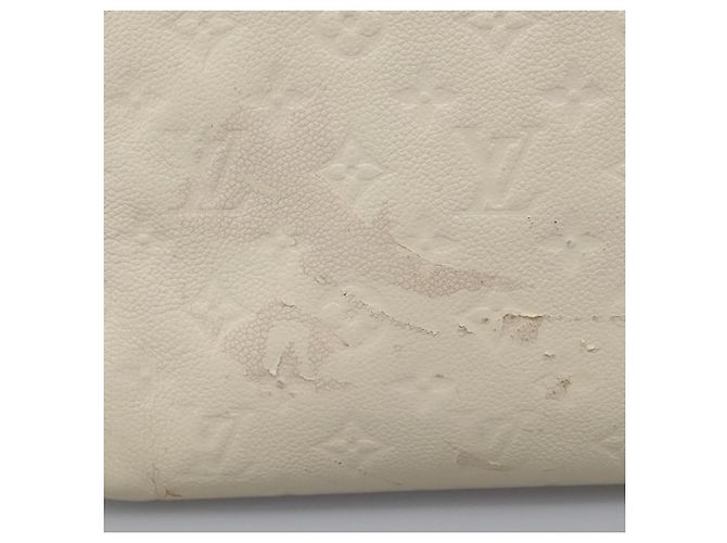 LOUIS VUITTON Borsa Monogram Empreinte Lumineuse PM 2way Bianca M93411 Auth yk17816 Bianco - vista 3