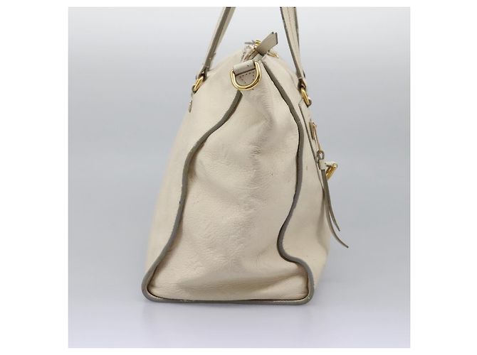 LOUIS VUITTON Borsa Monogram Empreinte Lumineuse PM 2way Bianca M93411 Auth yk17816 Bianco - vista 5