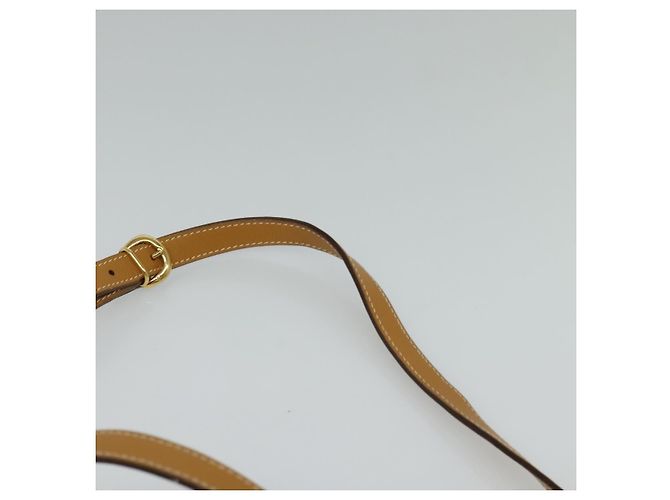 Gucci Borsa a spalla Micro GG Supreme PVC Beige Oro 004 904 0261 Auth BA1184 D'oro - vista 14