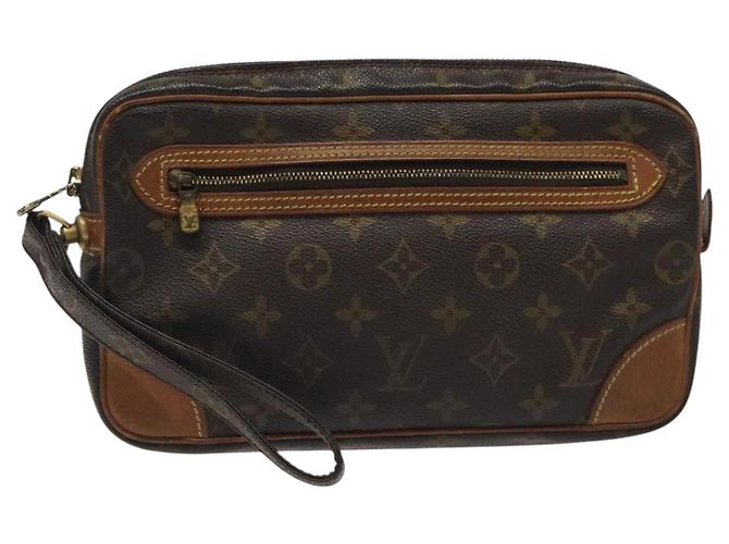 LOUIS VUITTON Monogram Marly Dragonne GM Clutch Bag M51825 LV Auth am8083 Monogramma - vista 13