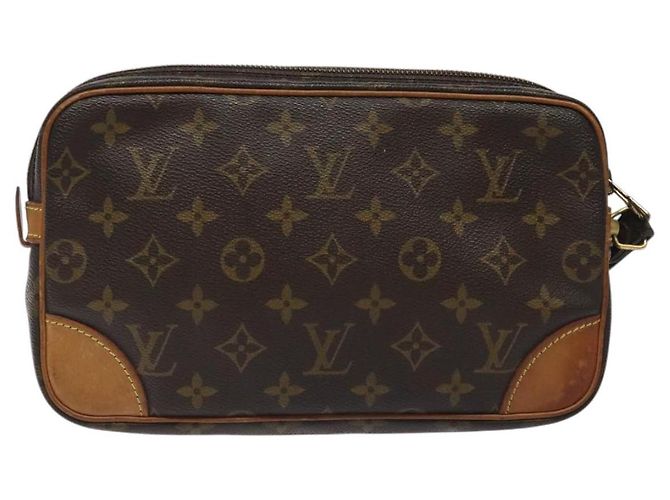 LOUIS VUITTON Monogram Marly Dragonne GM Clutch Bag M51825 LV Auth am8083 Monogramma - vista 2