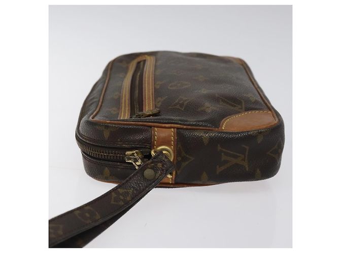 LOUIS VUITTON Monogram Marly Dragonne GM Clutch Bag M51825 LV Auth am8083 Monogramma - vista 4