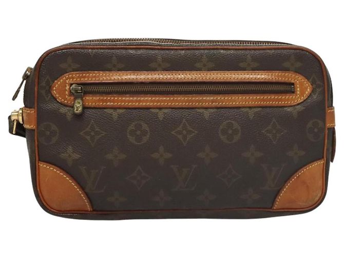 LOUIS VUITTON Monogram Marly Dragonne GM Clutch Tasche M51825 LV Auth th5887 Monogramm - Ansicht 13