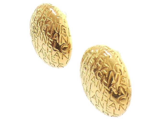 Orecchini a clip dorati Chanel D'oro - vista 2