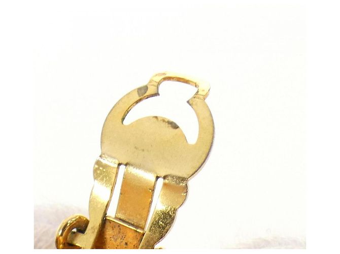Orecchini a clip dorati Chanel D'oro - vista 7