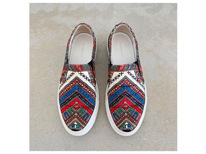 Givenchy Seiden Sneaker Slip On Mehrfarbig Mehrfarben - Ansicht 2
