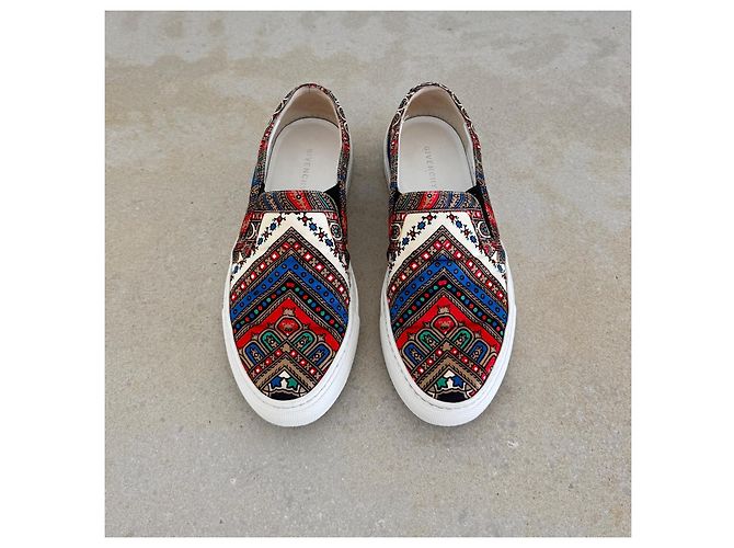 Givenchy Seiden Sneaker Slip On Mehrfarbig Mehrfarben - Ansicht 4