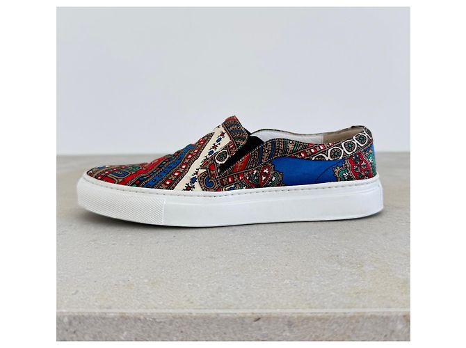 Givenchy Seiden Sneaker Slip On Mehrfarbig Mehrfarben - Ansicht 5