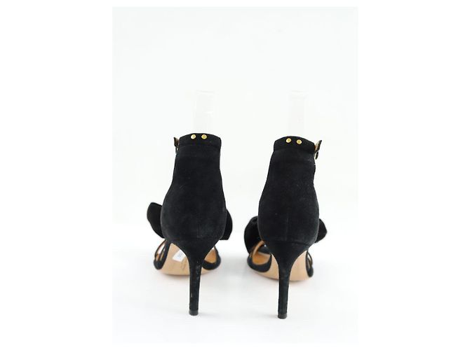 Jerome Dreyfuss Tacchi in suede neri - vista 2
