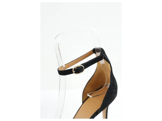 Jerome Dreyfuss Tacchi in suede neri - vista 4