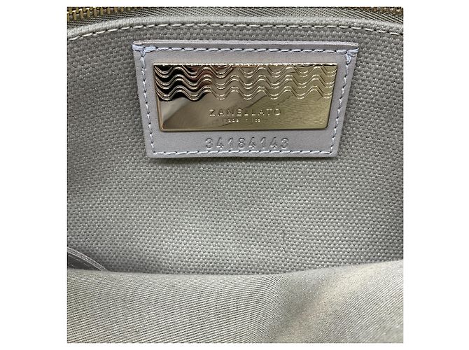 Borsa Postina M in pelle taupe Zanellato - vista 9