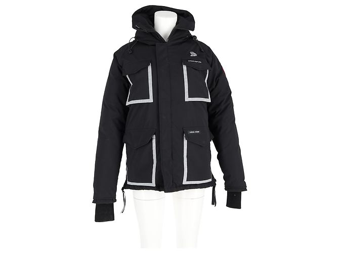 Canada Goose x OVO Parka in Black Nylon - view 4