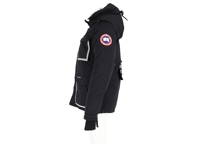 Canada Goose x OVO Parka in Black Nylon - view 5