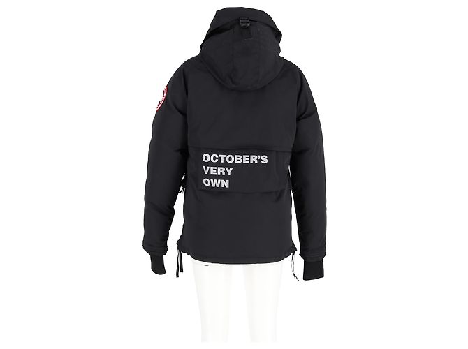 Canada Goose x OVO Parka in Black Nylon - view 6