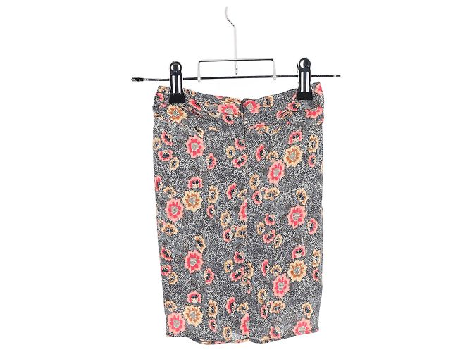 Jupe Sevan en soie imprimée florale Isabel Marant Étoile - vue 5