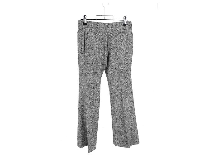 Calças de tweed Tom Ford em lã cinza - vista 5