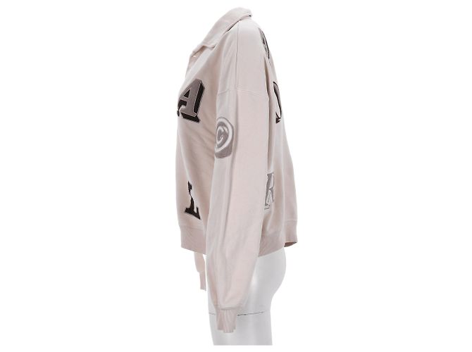 Axel Arigato Typo Rollkragenpullover aus nude Baumwolle Braun Fleisch - Ansicht 7