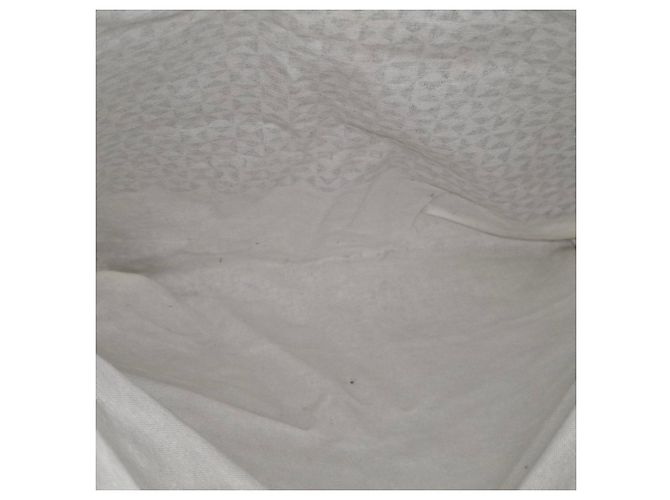 Isabel Marant bedruckte Canvas-Tasche aus weißer Baumwolle - Ansicht 5