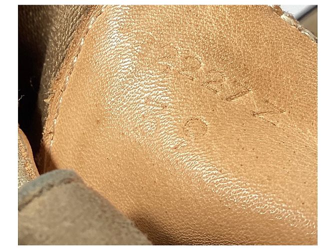 Botas ankle Hermès Findlay em camurça marrom Vermelho - vista 16
