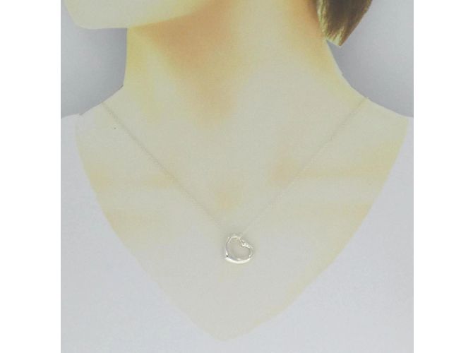Elsa Peretti Tiffany & Co Collana Open Heart Tiffany - vista 6