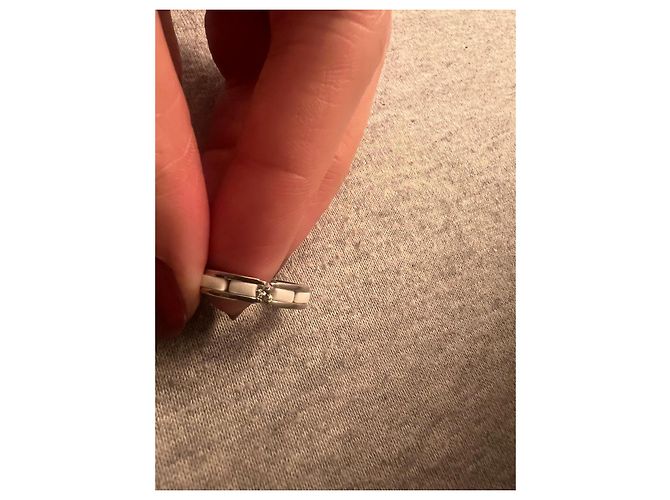 Chanel Ultra-Diamant-Ring Silber Hardware - Ansicht 5