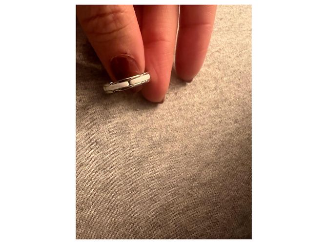 Chanel Ultra-Diamant-Ring Silber Hardware - Ansicht 7