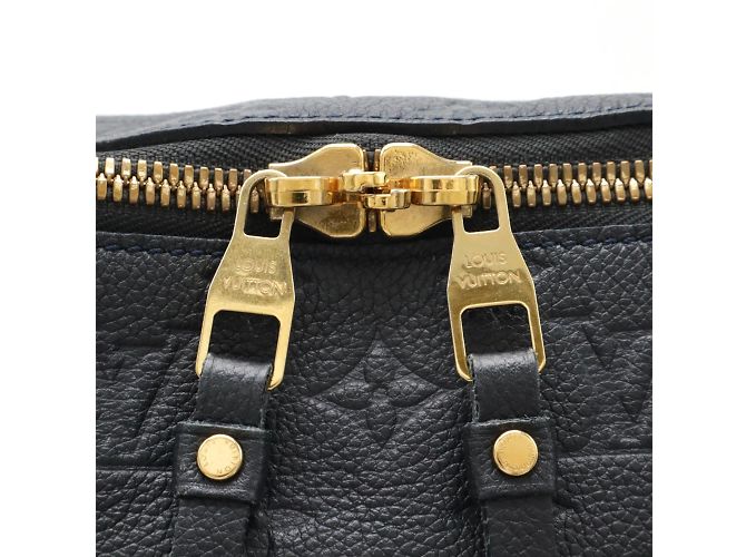 Borsa tote Lumineuse PM in Monogram Empreinte Louis Vuitton Blu navy - vista 5