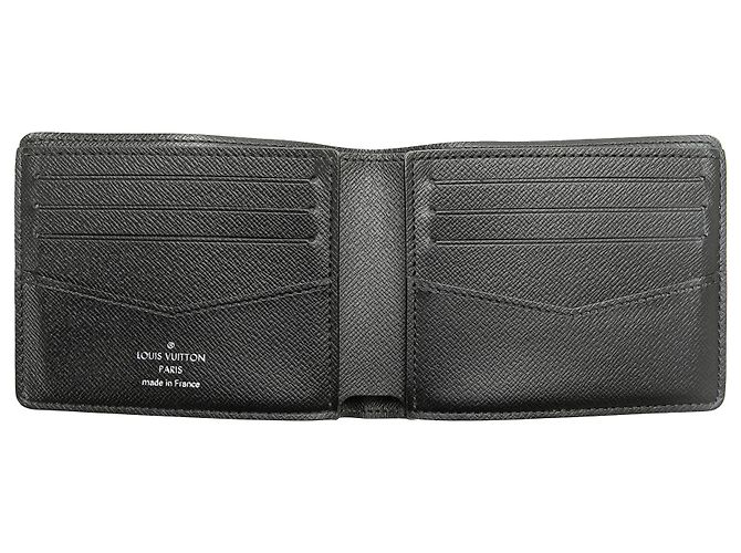 Portafoglio Slender Monogram Eclipse Reverse Grigio Louis Vuitton Marrone Grigio antracite - vista 4