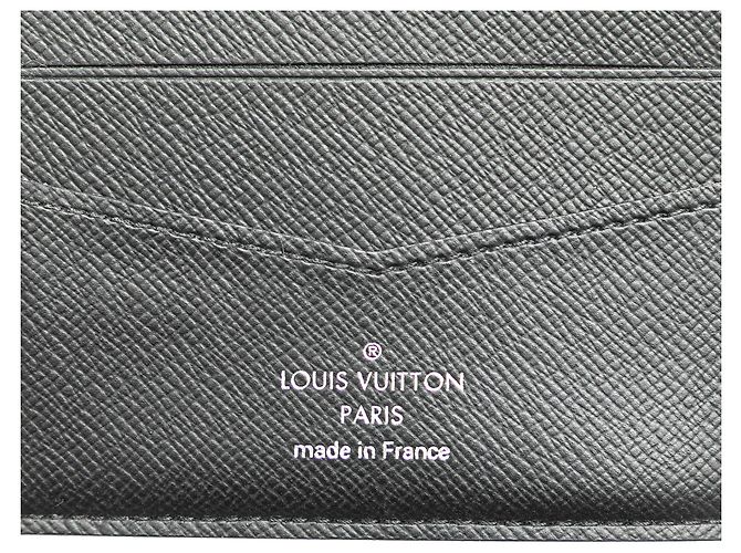 Portafoglio Slender Monogram Eclipse Reverse Grigio Louis Vuitton Marrone Grigio antracite - vista 5