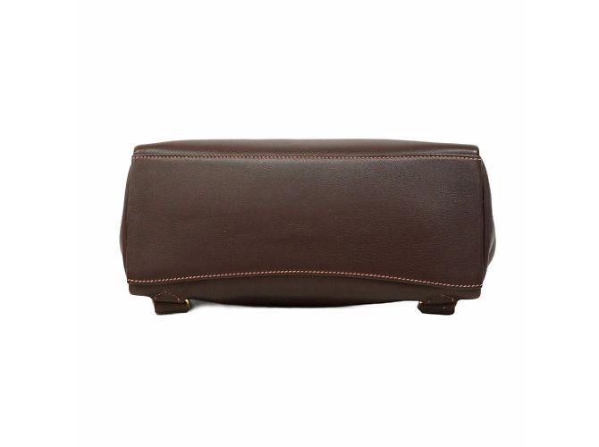 Hermès Zaino Hermes Kelly Ad GM Veau Gulliver Marrone - vista 3