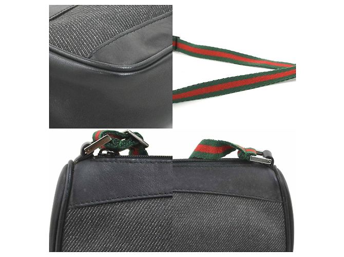 Borsa Gucci Sherry Line nera Nero - vista 4