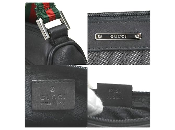 Borsa Gucci Sherry Line nera Nero - vista 5