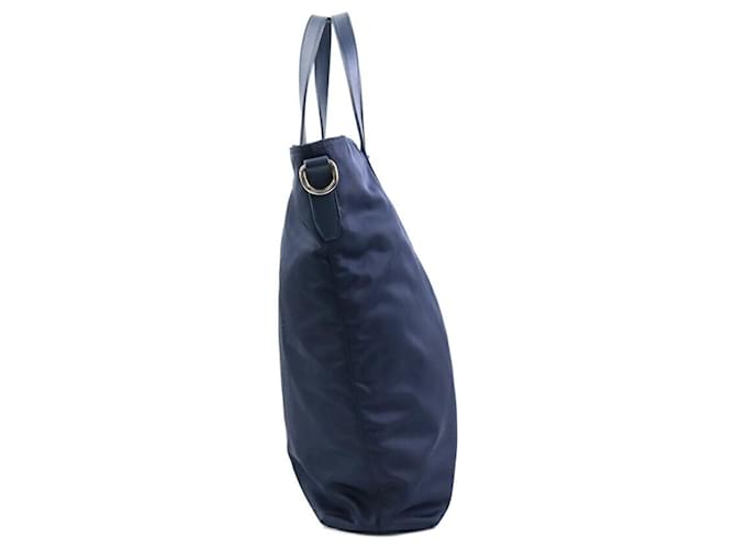 Borsa a mano e borsa a spalla Prada blu navy - vista 2