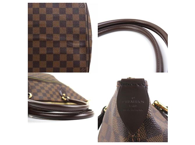 Borsa a Spalla Louis Vuitton Damier Saleya GM Damier ebene - vista 4