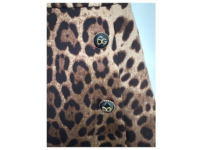 Falda de estampado de leopardo Dolce & Gabbana - vista 2