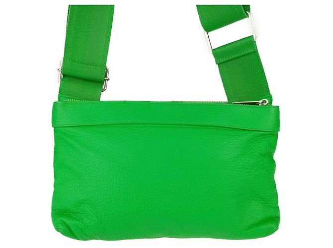 Borsa a tracolla classica Pillow di Bottega Veneta Verde - vista 3