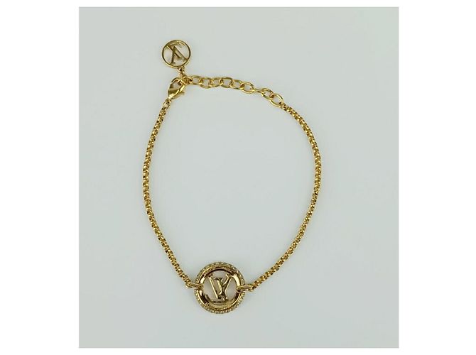 Bracciale charm Louis Vuitton D'oro - vista 3
