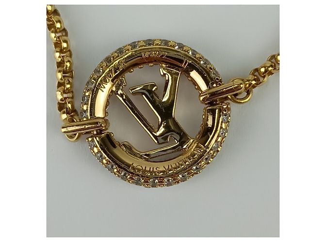 Bracciale charm Louis Vuitton D'oro - vista 5