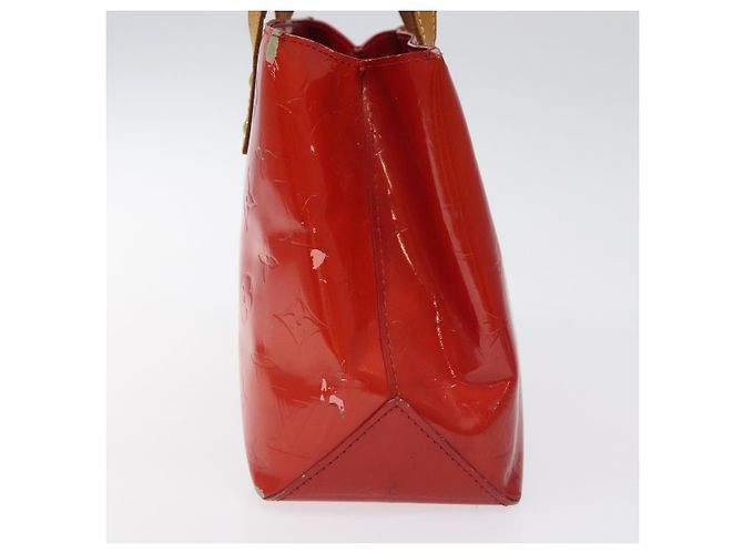 LOUIS VUITTON Monogram Vernis Reade PM Borsa a Mano Rossa M91088 LV Auth 120043 Rosso - vista 3