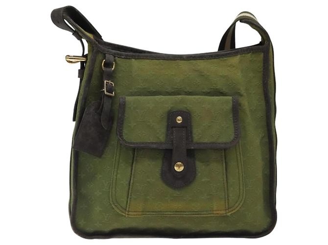 LOUIS VUITTON Monogram Mini Besace Mary Kate Borsa TST Khaki M92322 LV Auth BD1787 Cachi - vista 13