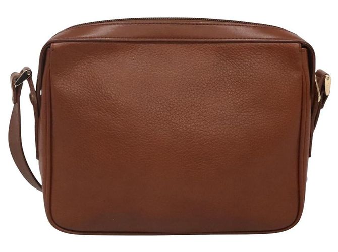 Autre Marque Borsa a Spalla Burberrys in Pelle Marrone Oro Auth ep8702 D'oro - vista 2