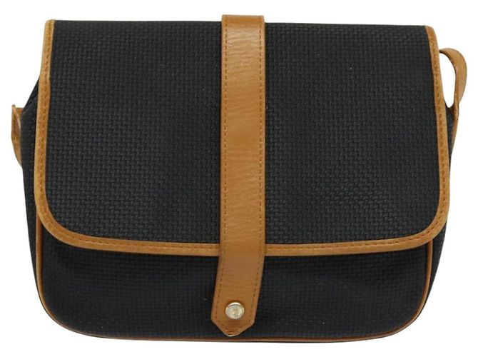 Borsa a Spalla SAINT LAURENT PVC Nera Auth bs24667 Nero - vista 13