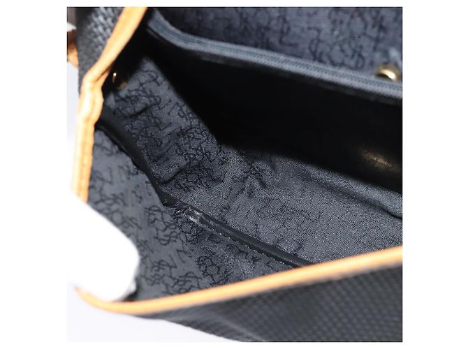 Borsa a Spalla SAINT LAURENT PVC Nera Auth bs24667 Nero - vista 19