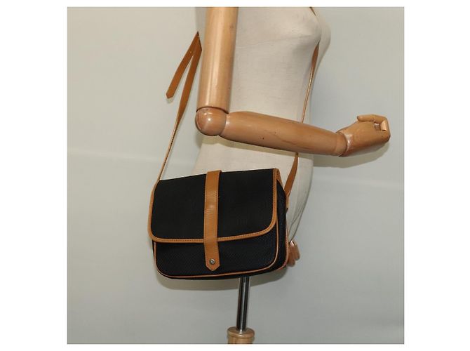 Borsa a Spalla SAINT LAURENT PVC Nera Auth bs24667 Nero - vista 22