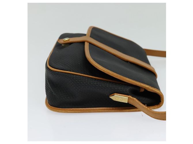 Borsa a Spalla SAINT LAURENT PVC Nera Auth bs24667 Nero - vista 4
