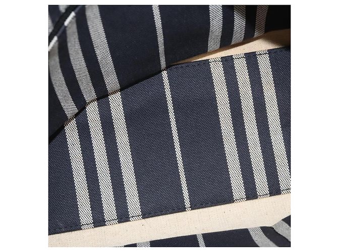Bolso de Hombro Burberry de Lona Azul Marino Plata Auténtico ti2969 - vista 11