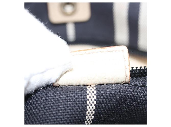 Bolso de Hombro Burberry de Lona Azul Marino Plata Auténtico ti2969 - vista 12